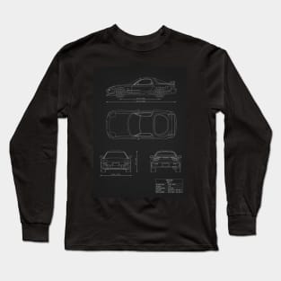 Mazda Rx7 FD Long Sleeve T-Shirt